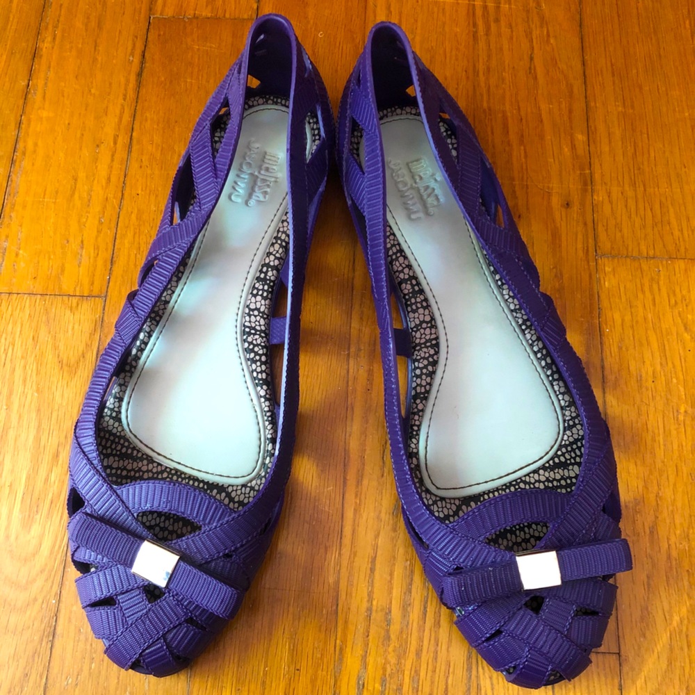 Melissa + Jason Wu Grosgrain Flats